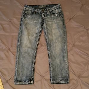🔵 2 for $15  Hydraulics Blue Cropped Jeans